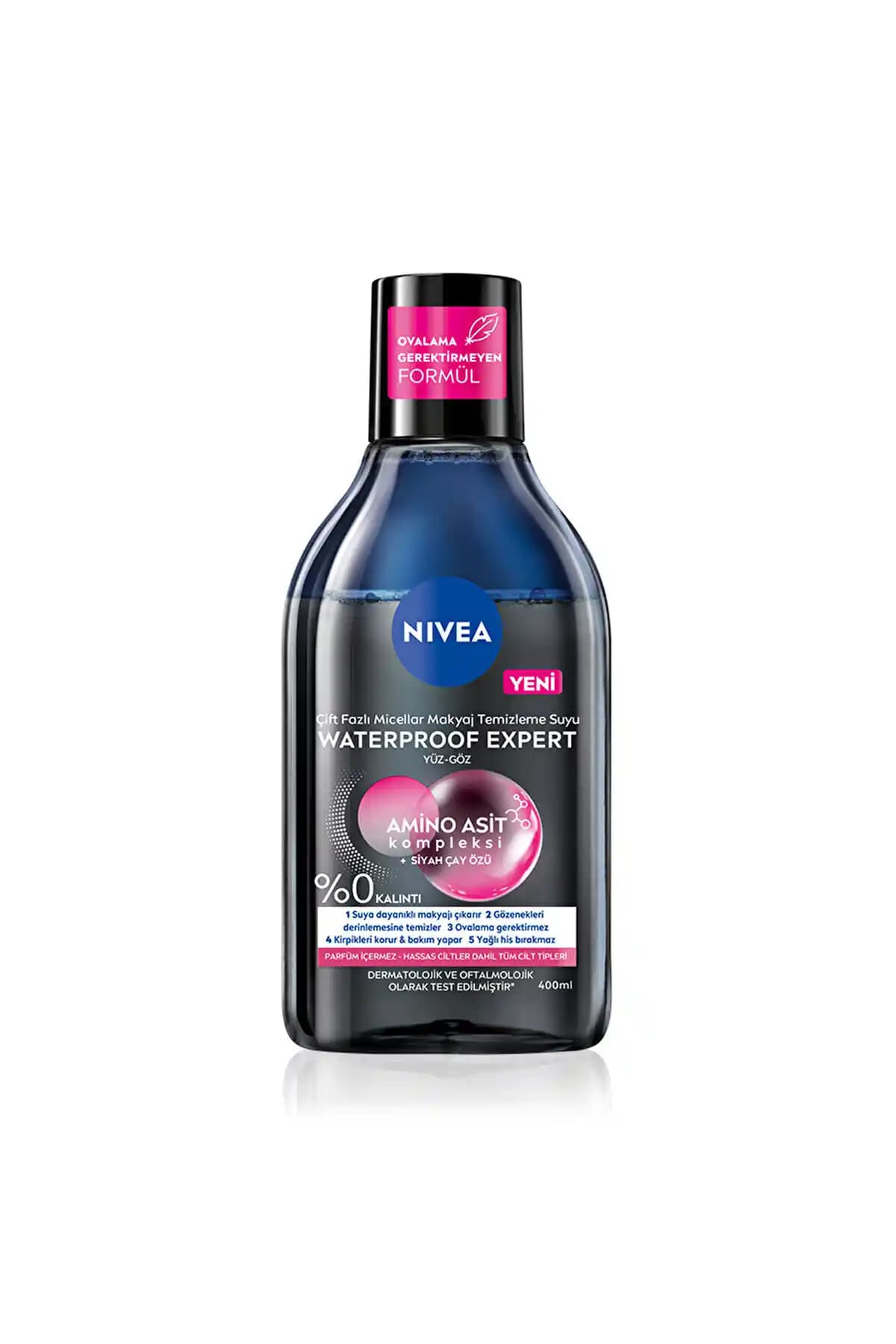 Nivea Çift Fazlı Makyaj Temizleme Suyu: Hassas ve Suya Dayanıklı Makyajlar İçin Etkili Çözüm