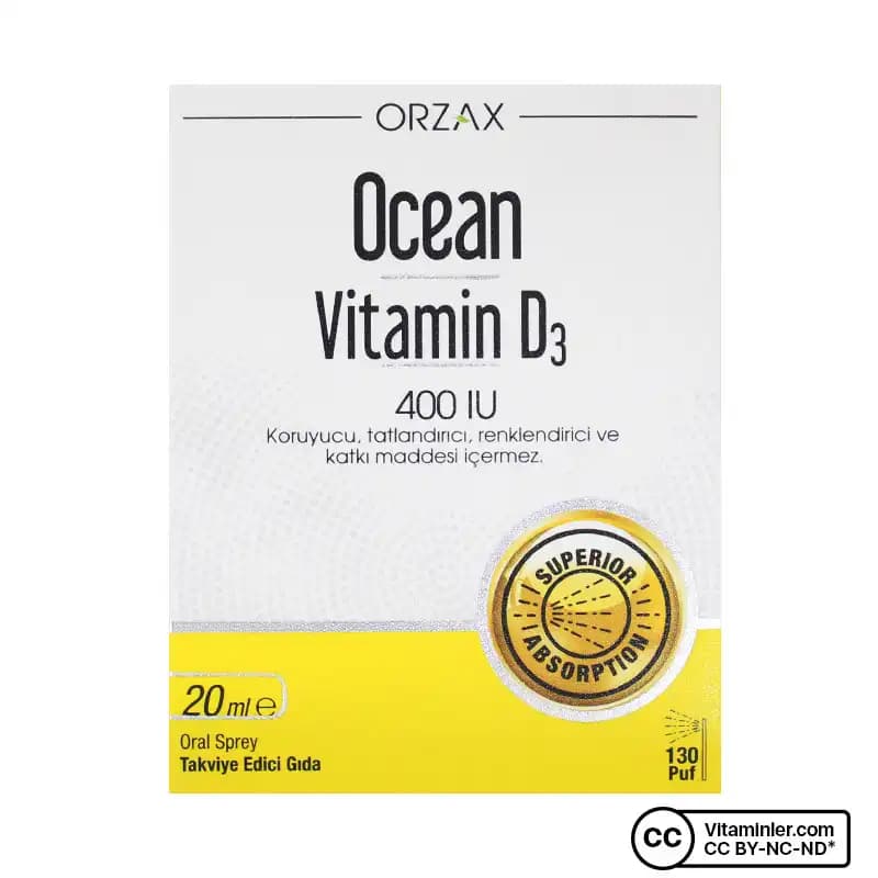 Okyanus Vitamin D3 400 IU ile Cilt Sağlığını Güçlendiren Güncel Takviye Rehberi