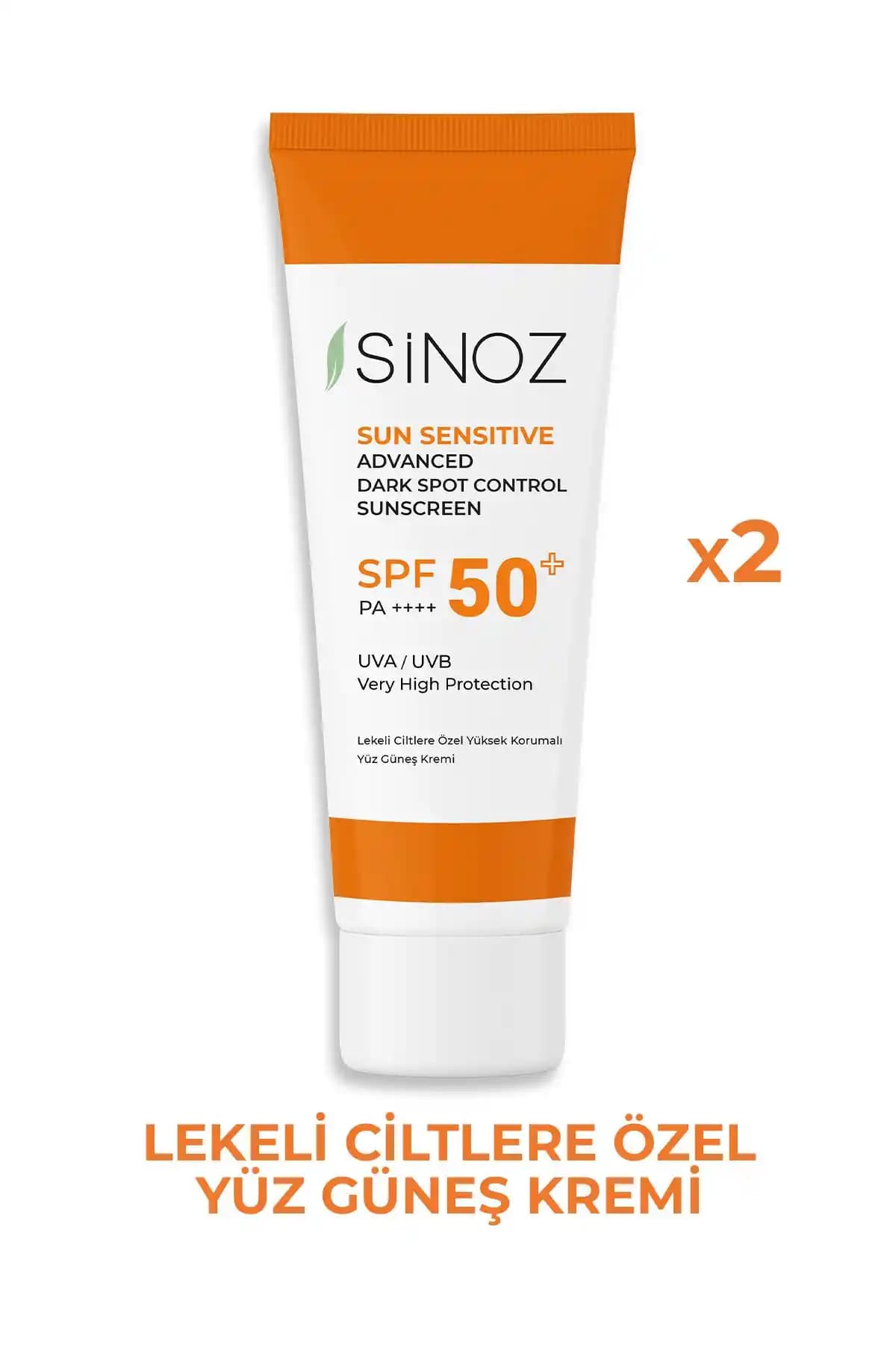 Sinoz Güneş Kremi Leke Karşıtı SPF50+ ile Güçlü Güneş Koruması ve Cilt Yenileme