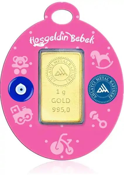 Ahlatcı 1 Gram 24 Ayar Saf Altın Kız Bebek: Yatırım ve Anlamlı Hediye Seçeneği