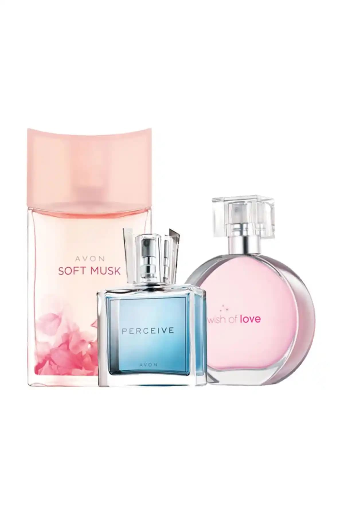 Avon Soft Musk, Wish of Love ve Perceive Üçlü Kadın Parfüm Seti İncelemesi