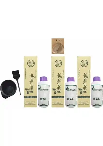 BioMagic Amonyaksız Organik Keratin+Argan Yağlı Saç Boyası 11.21 Kristal Sarısı Özellikleri