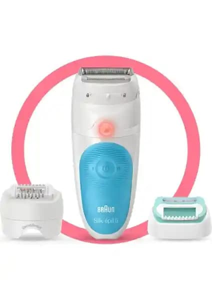 Braun Silk-épil 5 5610 SensoSmart: Kablosuz ve Çok Fonksiyonlu Islak-Kuru Epilatör