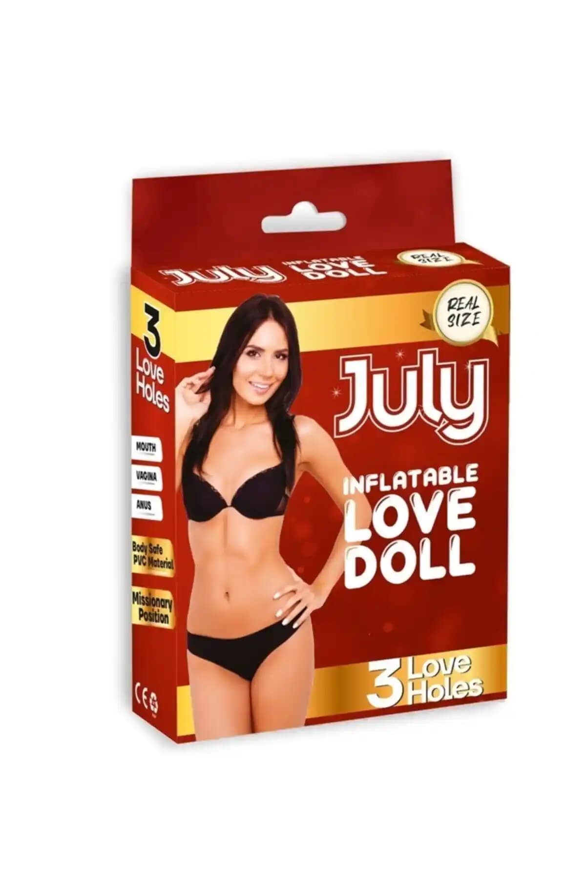 Erolife July 3 İşlevli Şişme Bebek Manken Kadın: Gerçekçi Tasarım ve Çok Fonksiyonlu Kullanım