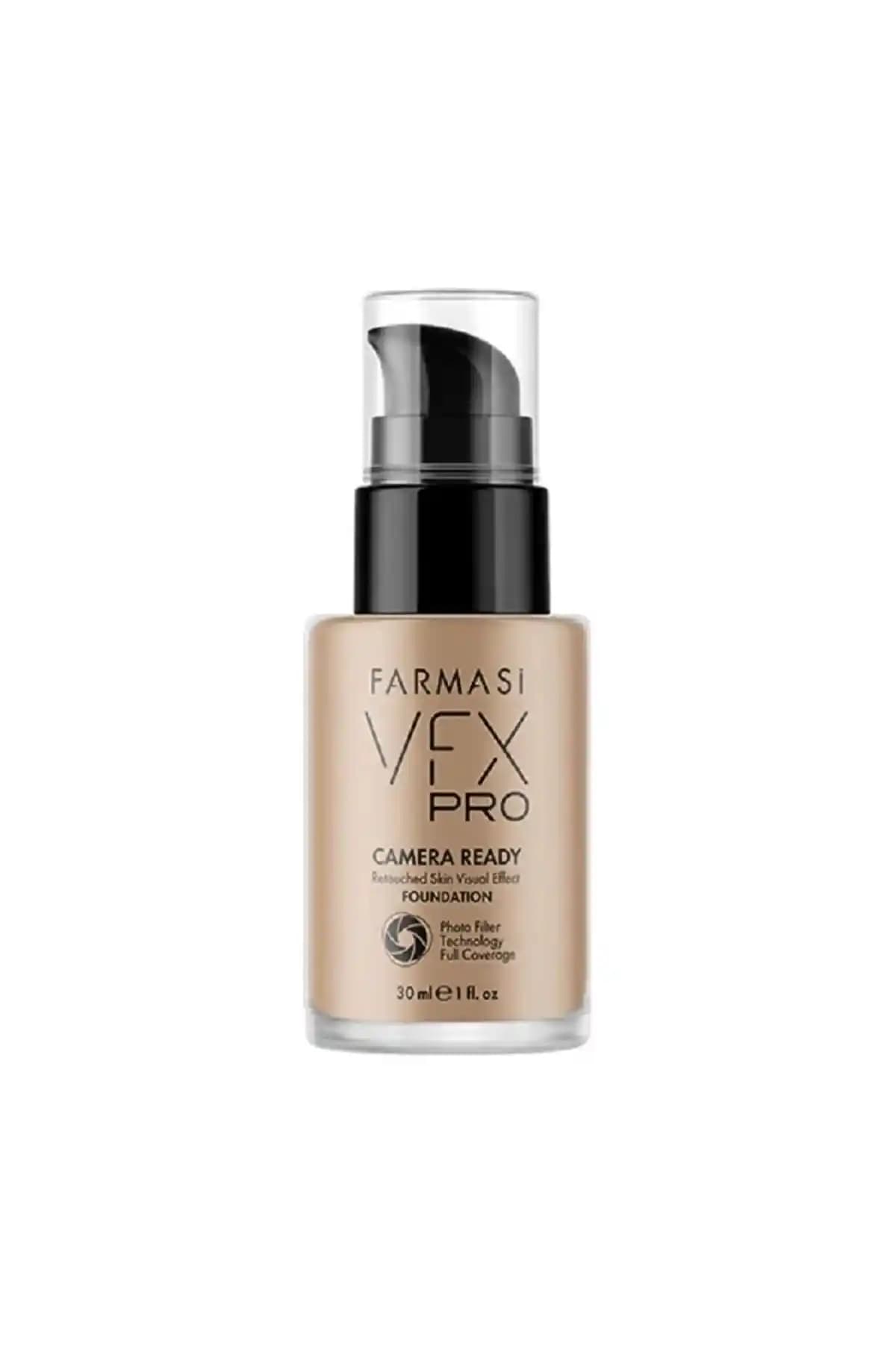 Farmasi Vfx Pro Camera Ready Vanilla Fondöten 30ml: Yüksek Kapatıcılık ve SPF 15 Koruma