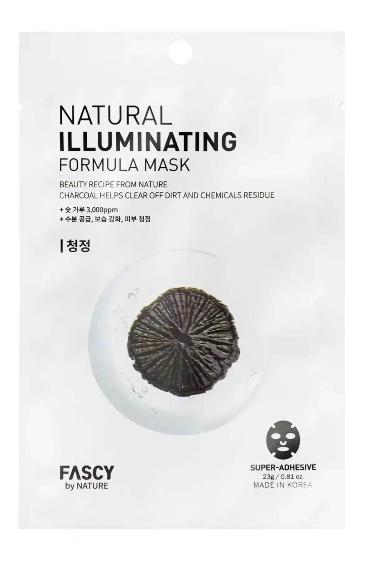 FASCY Odun Kömürü Aydınlatıcı Maske 23 gr ile Derinlemesine Temizlik ve Parlaklık Sağlayın