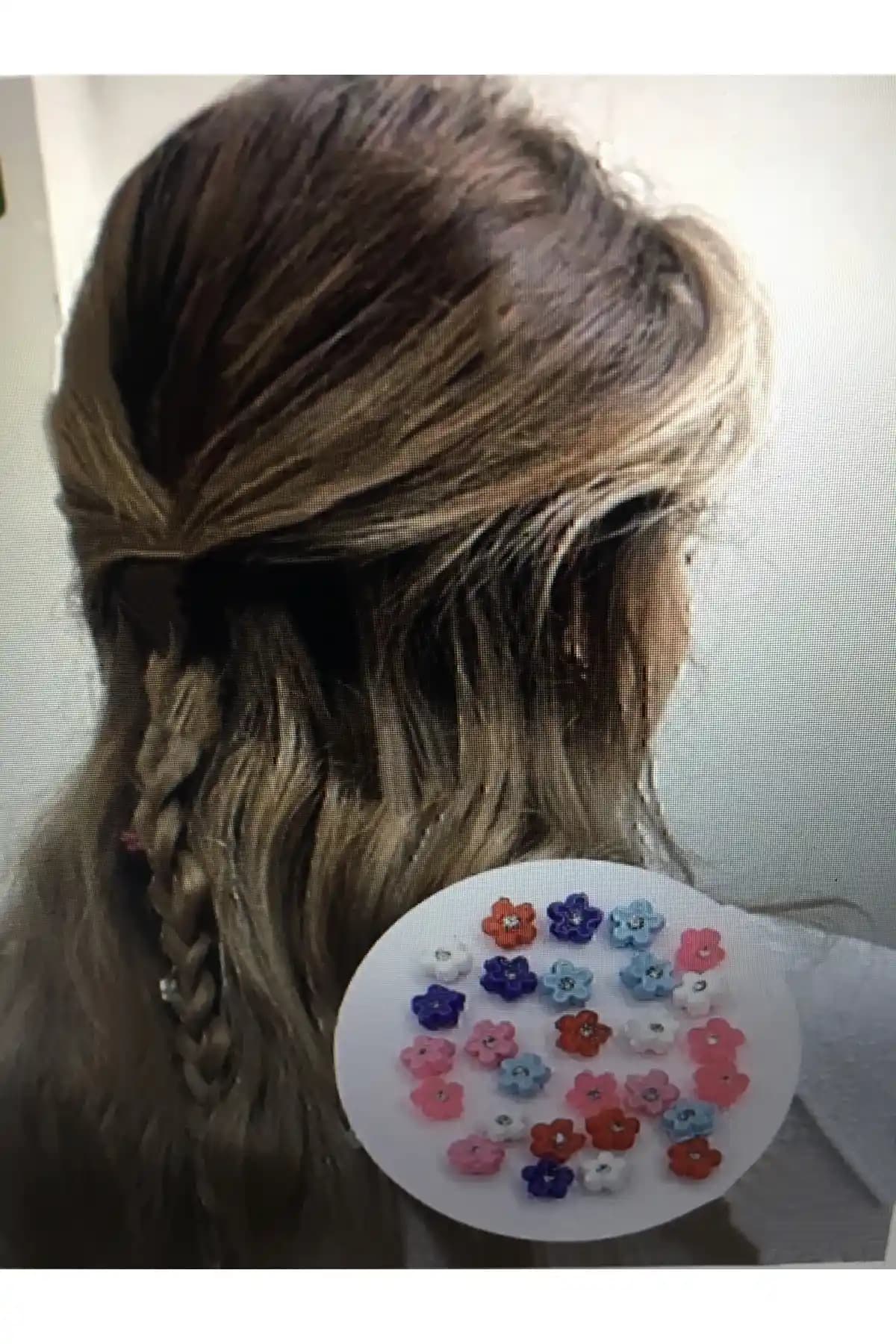 Genel Markalar Saç Süsü Pıt Pıt Karışık Renkli 24 Lü Set - Şık ve Dayanıklı Saç Aksesuarı