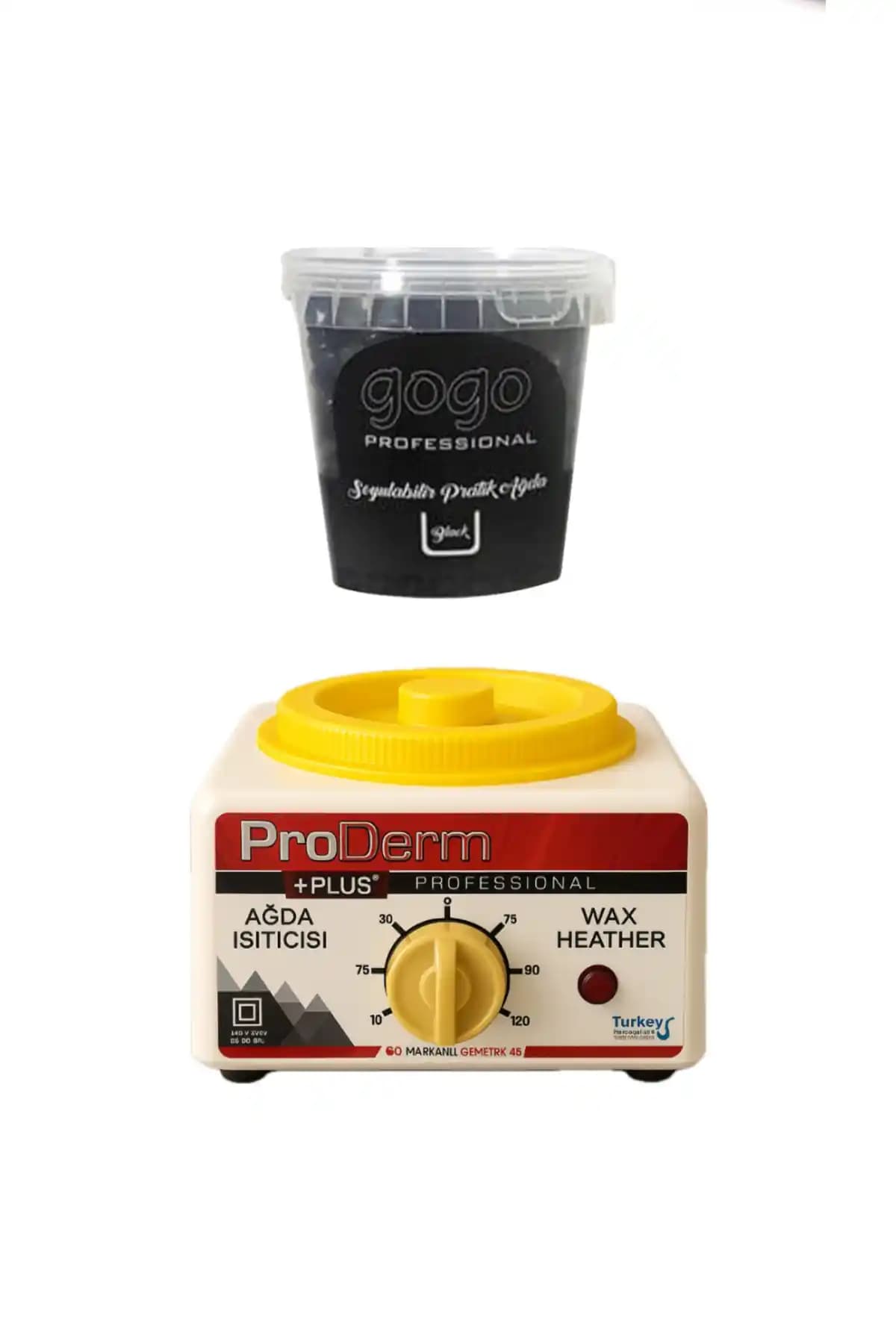 Gogo Professional Black Boncuk ve Isıtıcı Kazaan ile Etkili ve Konforlu Epilasyon Çözümü