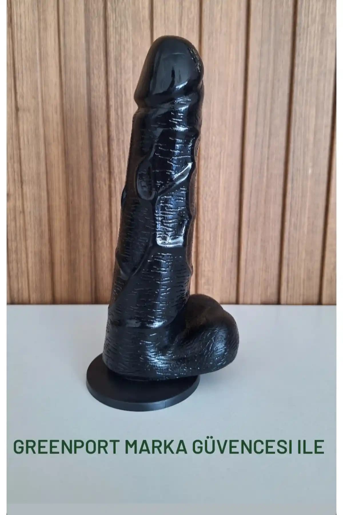 Greenport Siyah Zenci 20 cm Dildo: Gerçekçi Tasarım ve Çok Yönlü Kullanım