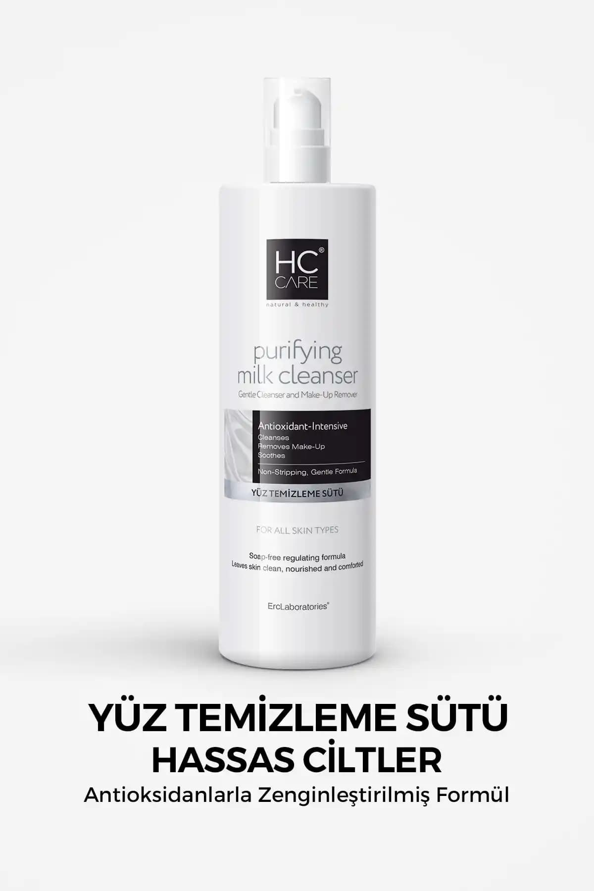 HC Care Yüz Temizleme Sütü 200 ml - Hassas Ciltler İçin Nazik ve Etkili Temizlik
