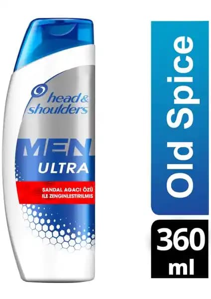Head&Shoulders Men Old Spice Kepeğe Karşı Etkili Şampuan 360 ml - Erkekler İçin Saç Bakımı