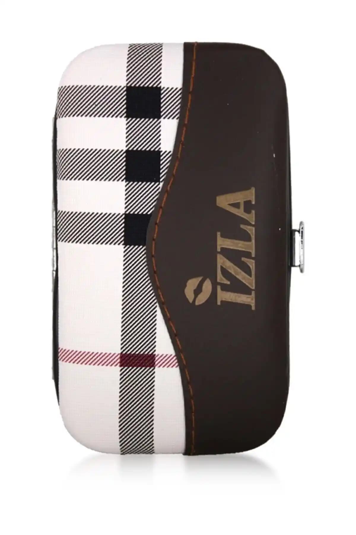 İzla Deri Çantalı 7 Parça Manikür Seti ile Evde Pratik ve Şık Tırnak Bakımı