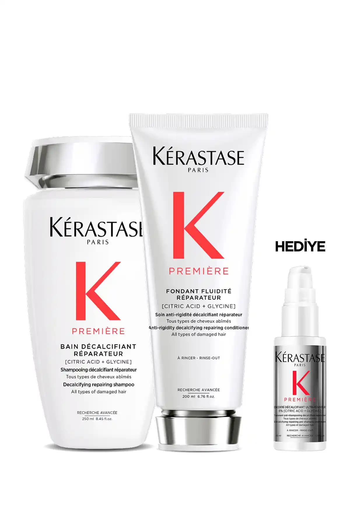 Kerastase Premiere Onarıcı Saç Bakım Seti: Tüm Saç Tiplerine Uygun Besleyici ve Onarıcı Bakım