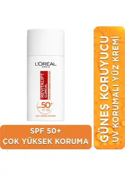 L'Oréal Paris Revitalift Clinical ve New Well Pembe Yüz SPF 50+ Güneş Kremleri Karşılaştırması