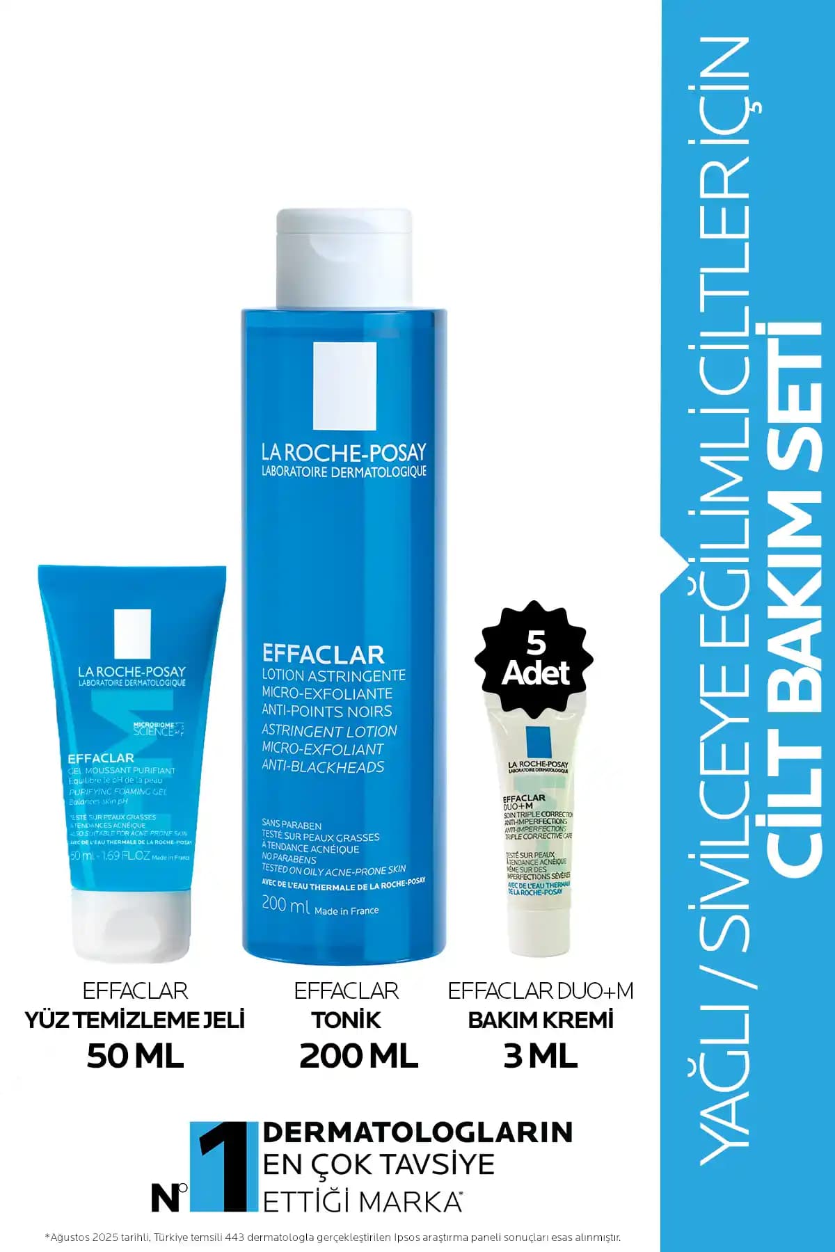 La Roche Posay Yağlı ve Sivilceye Eğilimli Ciltler İçin Etkili Cilt Bakım Seti İncelemesi