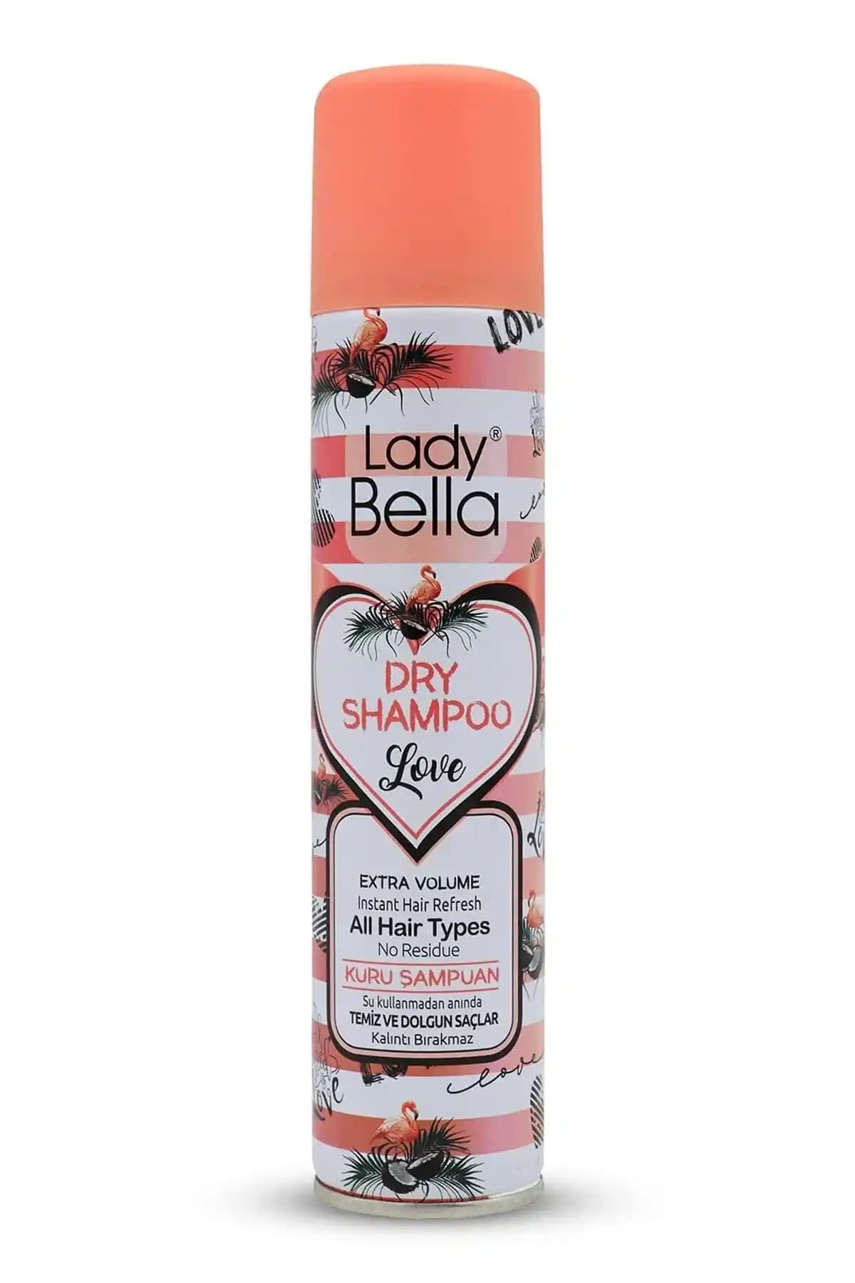 Lady Bella Kuru Şampuan Ekstra Hacim Love 200 ml: Saçlarda Hacim ve Tazelik Sağlayan Pratik Çözüm