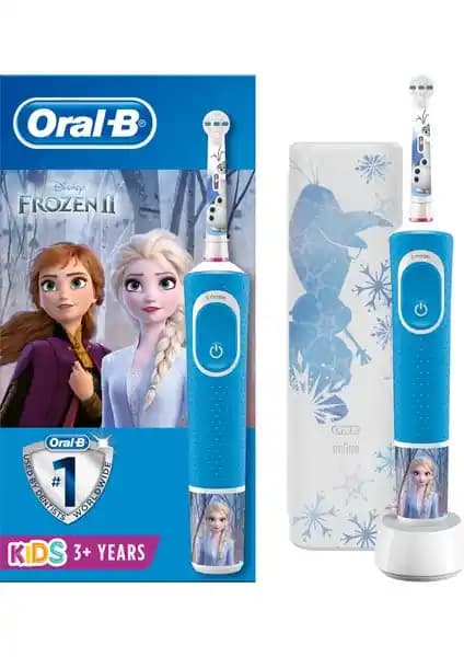 Oral-B D100 Vitality Frozen Şarj Edilebilir Çocuk Diş Fırçası Özellikleri ve Kullanımı