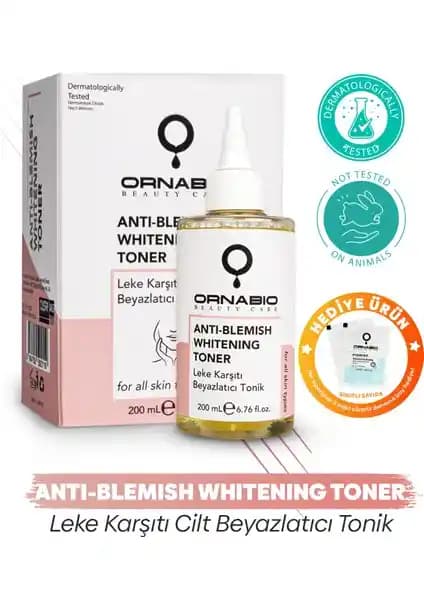 Ornabio Glycolic Tonik 200 ml: Leke Karşıtı ve Cilt Tonu Eşitleyici Bakım