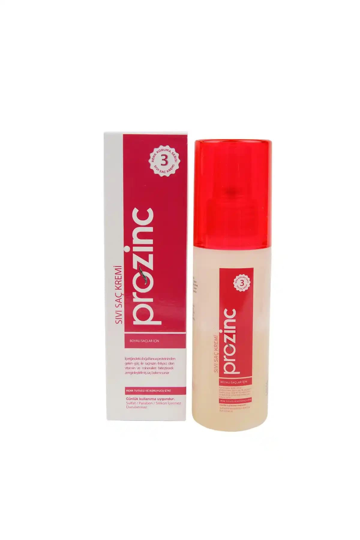 Prozinc Kinoa Kuru Saç Kremi: Boyalı Saçlarda Kalıcı Renk ve Canlılık Sağlar