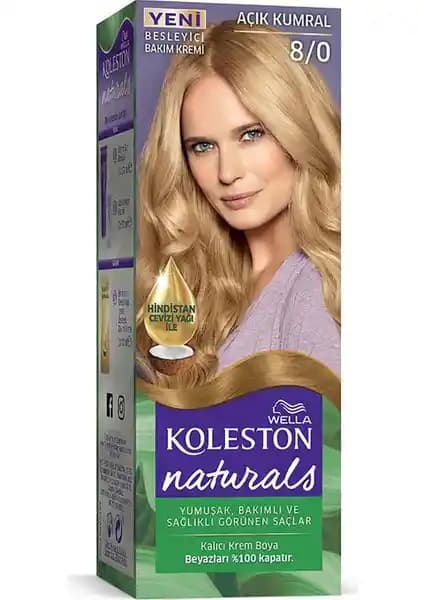 Wella Koleston Naturals 8/0 Açık Kumral: Doğal ve Kalıcı Saç Rengi Deneyimi