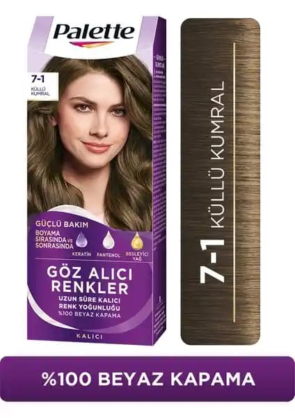 Palette Göz Alıcı ve Kalıcı Doğal Renkler: Küllü Kumral ve Bal Köpüğü Karşılaştırması