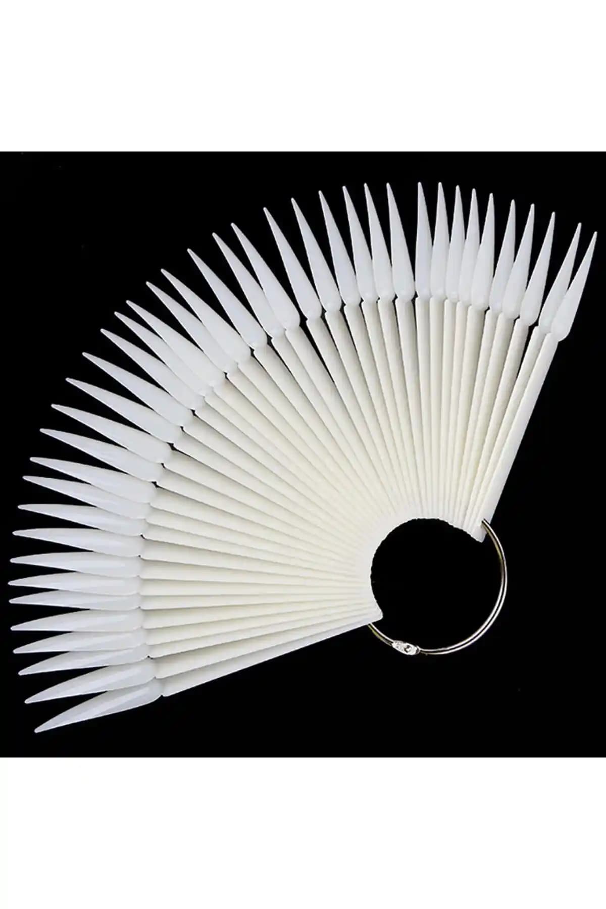 Aba Nails Kalıcı Oje Stiletto Renk Kartelası 50 Renk ile Profesyonel ve Ev Kullanımı İçin Uygun