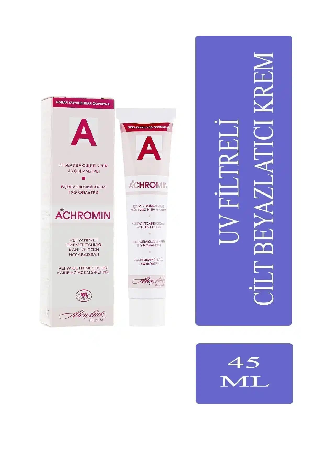 Achromin Lekelere Karşı Beyazlatıcı Krem: Cilt Tonunu Eşitleyen Güvenilir Bakım Ürünü