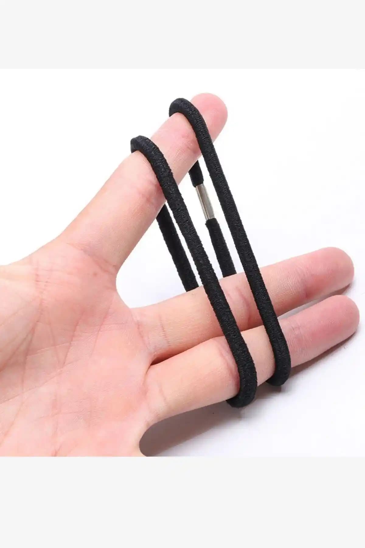 Alyeska Lastik Toka 10 Adet Zımbalı Saç Lastiği Günlük Kullanım İçin Pratik Çözüm