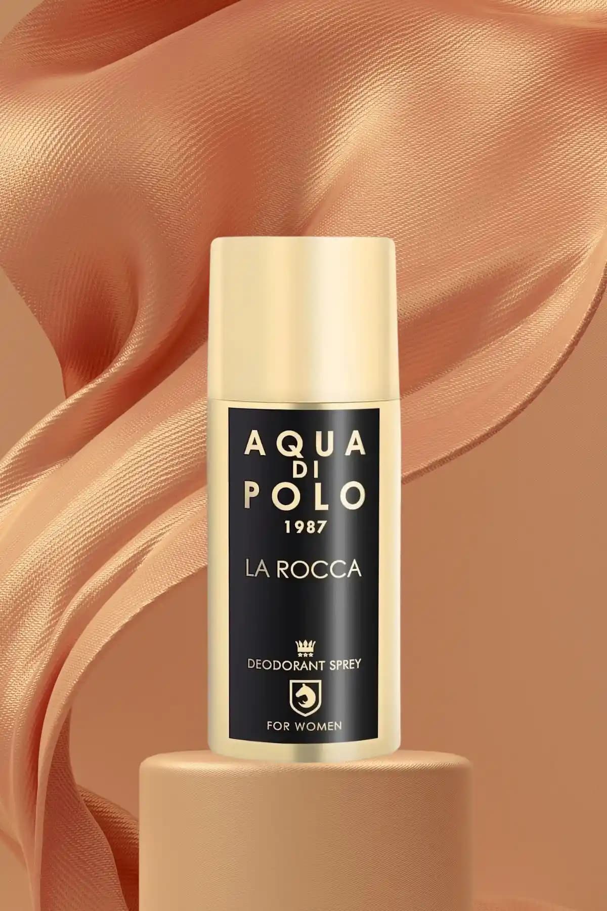 Aqua Di Polo 1987 La Rocca Kadın Deodorantı Kalıcı ve Zarif Kokusu ile Gün Boyu Tazelik