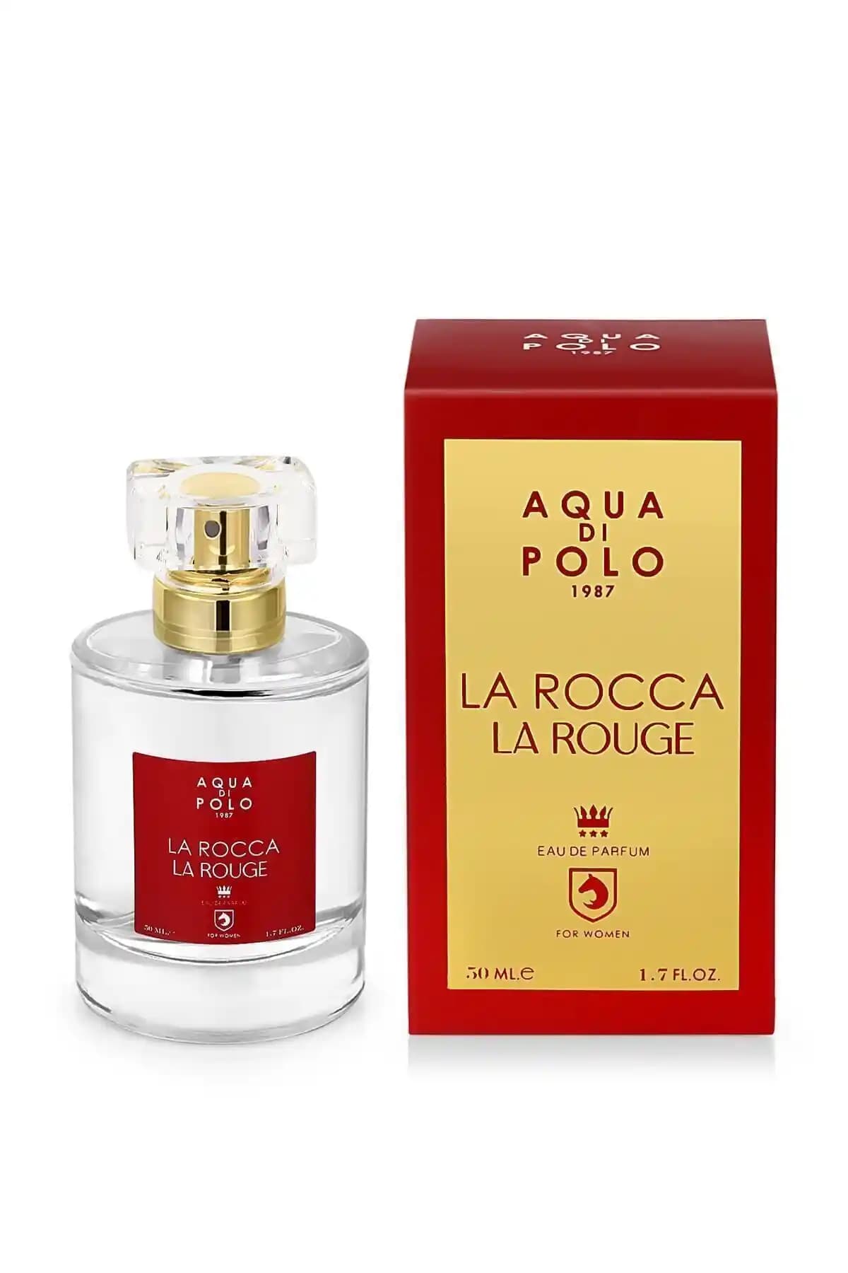Aqua Di Polo 1987 La Rocca La Rouge EDP Kadın Parfümü Modern ve Sofistike Koku