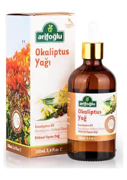 Arifoğlu Okaliptus Yağı 100 ml Doğal Aromaterapi ve Solunum Rahatlatıcı Özellikler