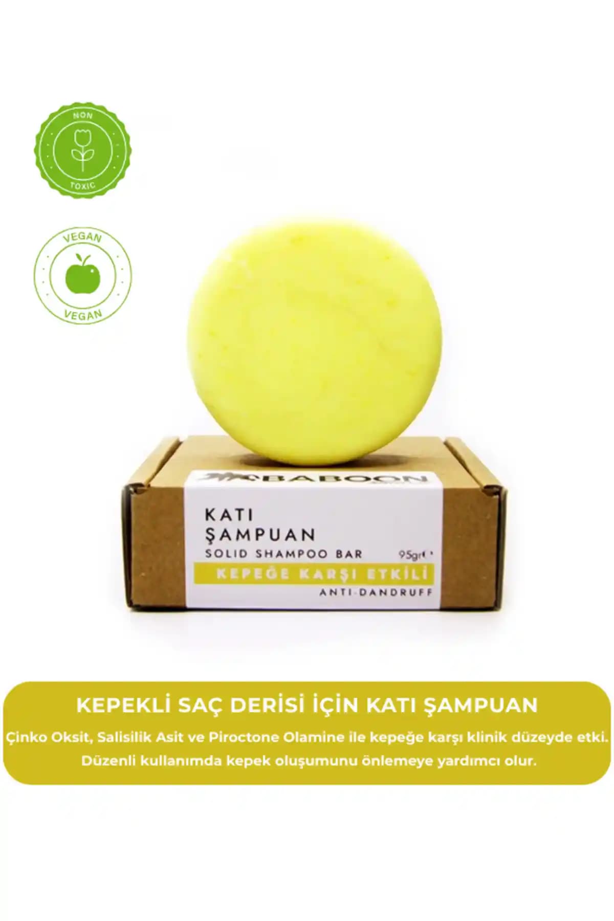 Baboon Natural Kepek Şampuanı: Doğal İçeriklerle Kepeğe Karşı Etkili Çözüm