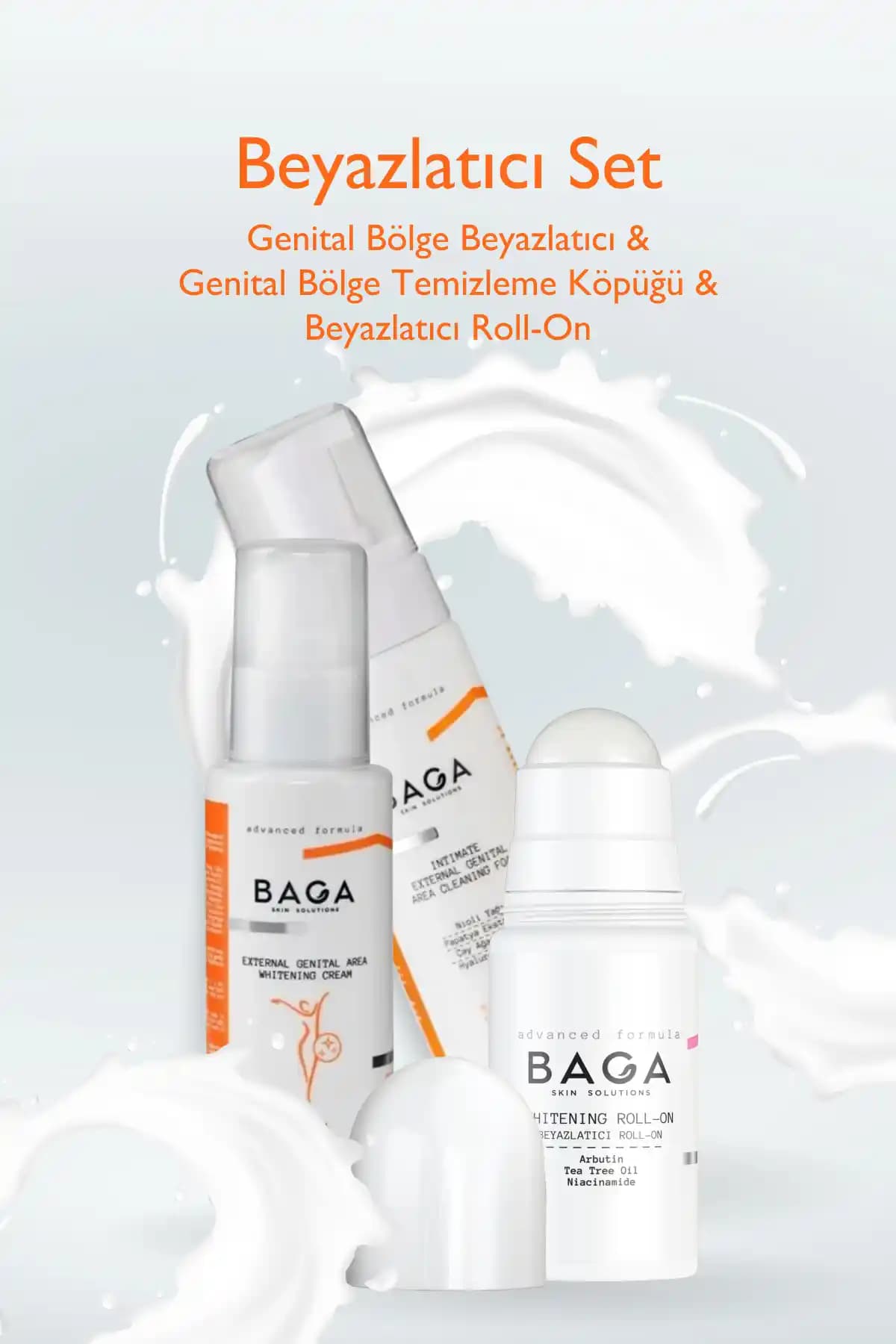 Baga Beyazlatıcı Set: Genital Bölge ve Çevresi İçin Güvenilir ve Etkili Bakım Çözümü