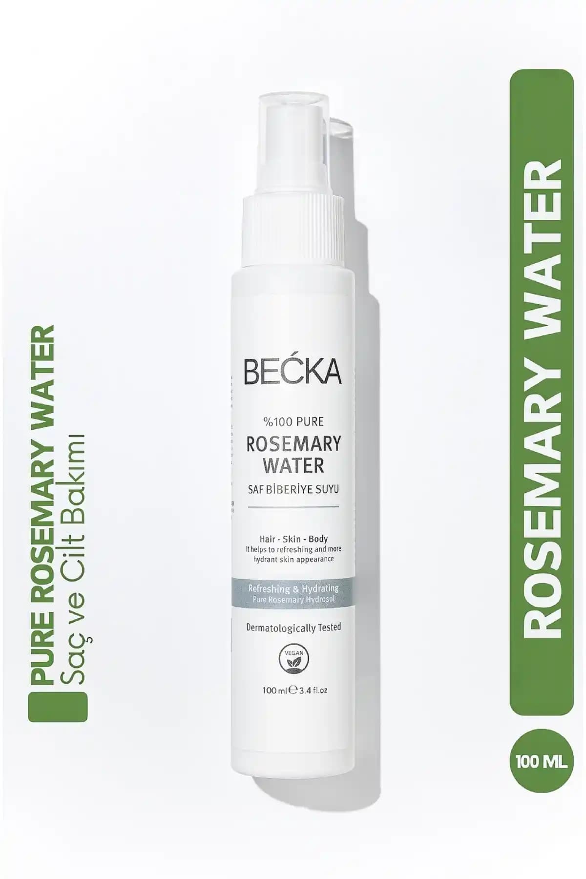 Becka Biberiye Suyu: Doğal İçeriğiyle Saç ve Cilt Bakımında Etkili Çözüm