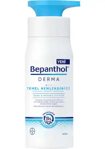 Bepanthol Derma Nemlendirici Vücut Losyonu Kuru ve Hassas Ciltler İçin Günlük Bakım Çözümü
