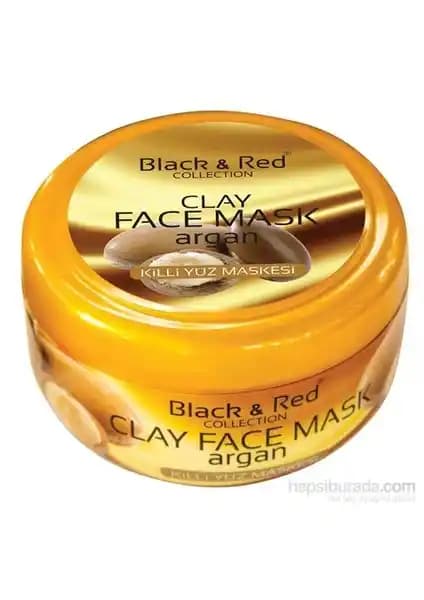 Black & Red Argan Yağlı Siyah ve Kırmızı Krem Killi Yüz Maskesi: Doğal ve Etkili Cilt Bakımı Ürünü