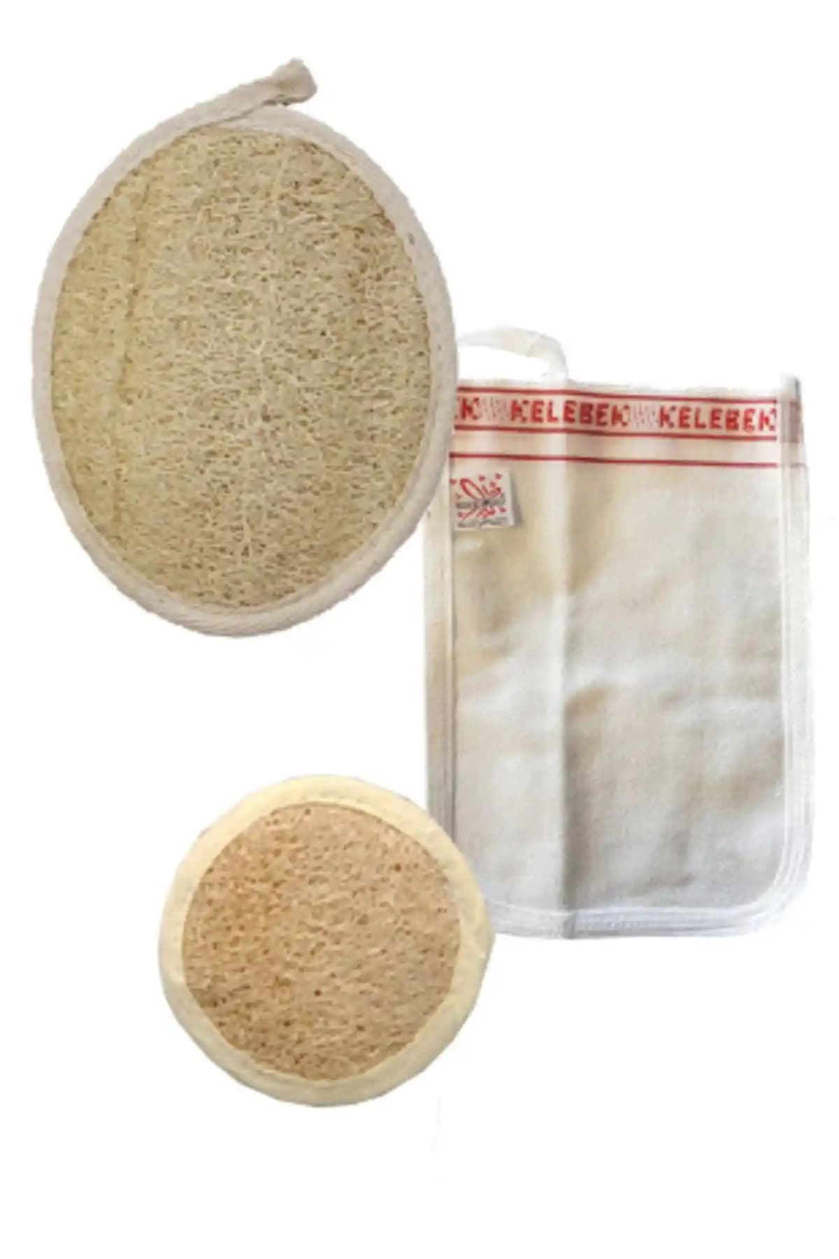 ÇİDEM'S Şık Kalıp Kabak Lifi ve Kese Seti ile Doğal ve Etkili Cilt Bakımı Çözümleri