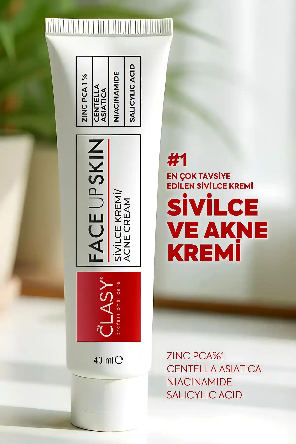 Clasy Care Face Up Skin Kremi: Sivilce ve Lekeleri Azaltan Güvenilir Cilt Bakım Ürünü