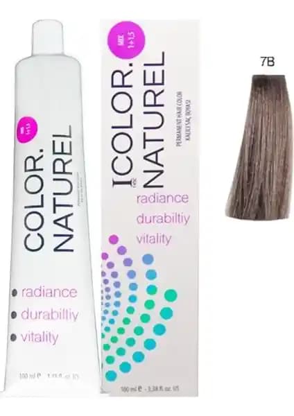 Color Naturel Saç Boyası 7B Koyu Bej: Doğal ve Kalıcı Renk Seçeneği