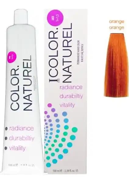Color Naturel Saç Boyası Mix Turuncu: Doğal ve Kalıcı Renkler İçin Profesyonel Seçenek