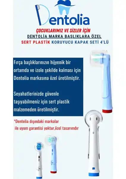 Dentolia ve ibrush Marka Diş Fırçası Kapaklarının Karşılaştırması ve En Uygun Seçenekler