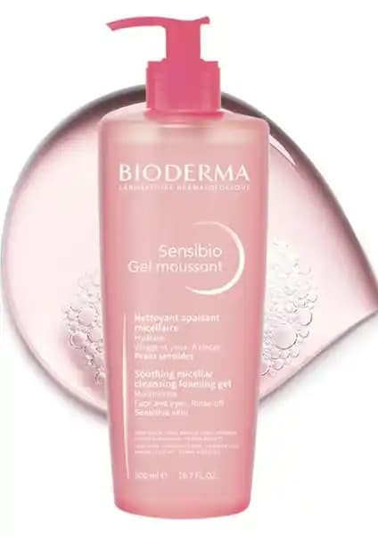 Derma Bioderma Sensibio Foaming Gel 500 ml: Karma Ciltler İçin Nazik Temizleme Çözümü