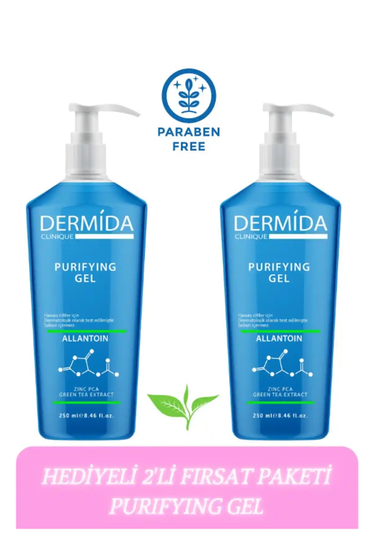 Dermida 2'li Yüz Yıkama Jeli: Derinlemesine Temizlik ve Cilt Bakımı İçin Uygun Çözüm