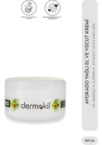 Dermokil Avokado Özlü El ve Yüz Kremi: Doğal ve Güçlendirici Nemlendirme Çözümü