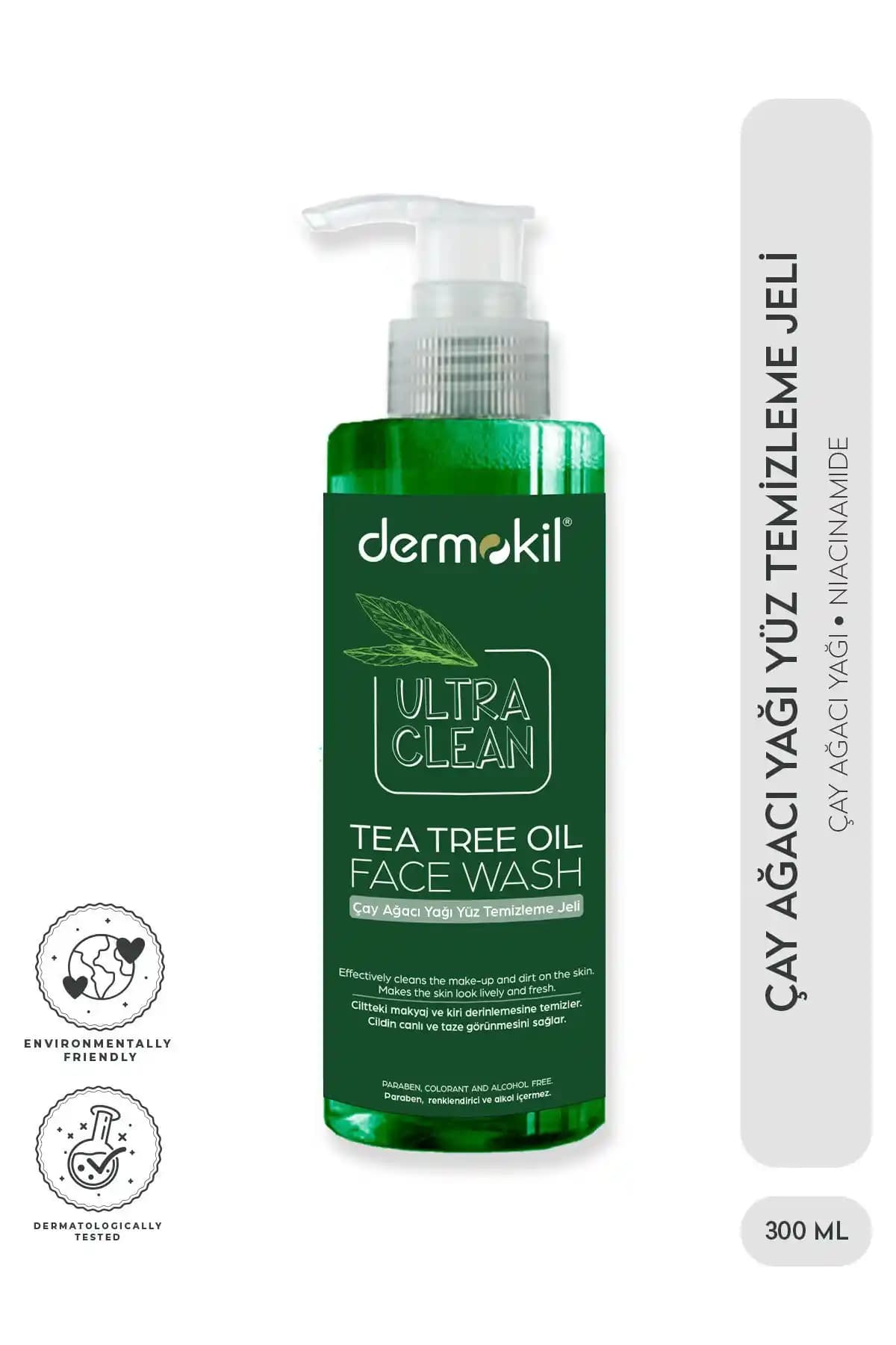 Dermokil Çay Ağacı Yağı Yüz Temizleme Jeli: Doğal ve Hassas Ciltler İçin Güvenilir Temizlik Çözümü