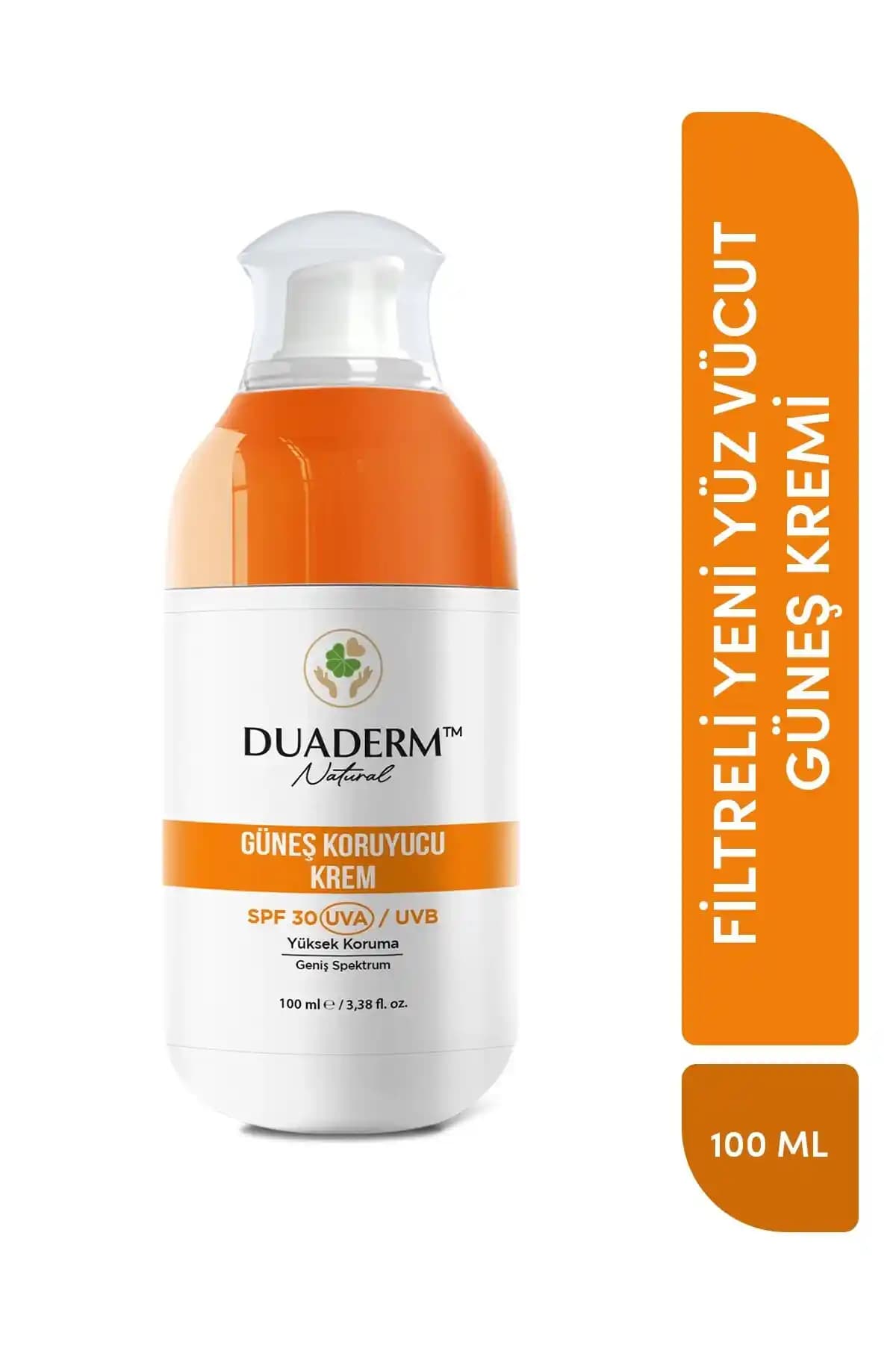 Duaderm Güneş Koruyucu Yüz ve Vücut Kremi SPF 30+ ile Güçlü ve Güvenilir Koruma