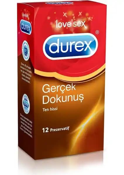 Durex Gerçek Dokunuş Prezervatif 12'li: Güvenli ve Rahat Cinsel Deneyim İçin Ideal
