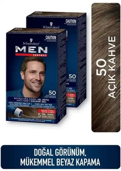 Erkekler İçin Men Perfect ve Schwarzkopf Men Perfect Saç Boyası Karşılaştırması