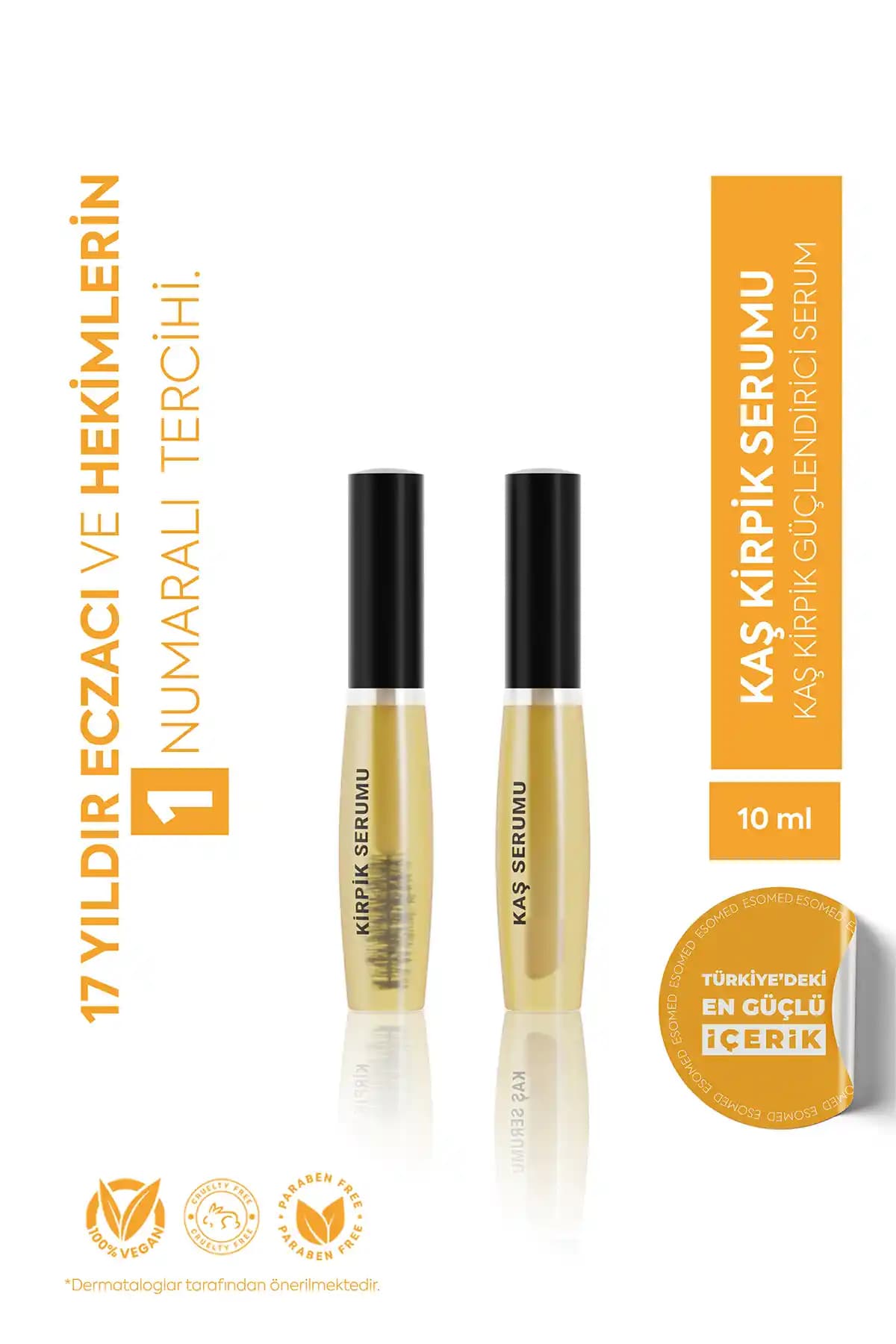 Esomed Kaş ve Kirpik Serumu: Doğal Güzelliği Güçlendiren Bakım Ürünü