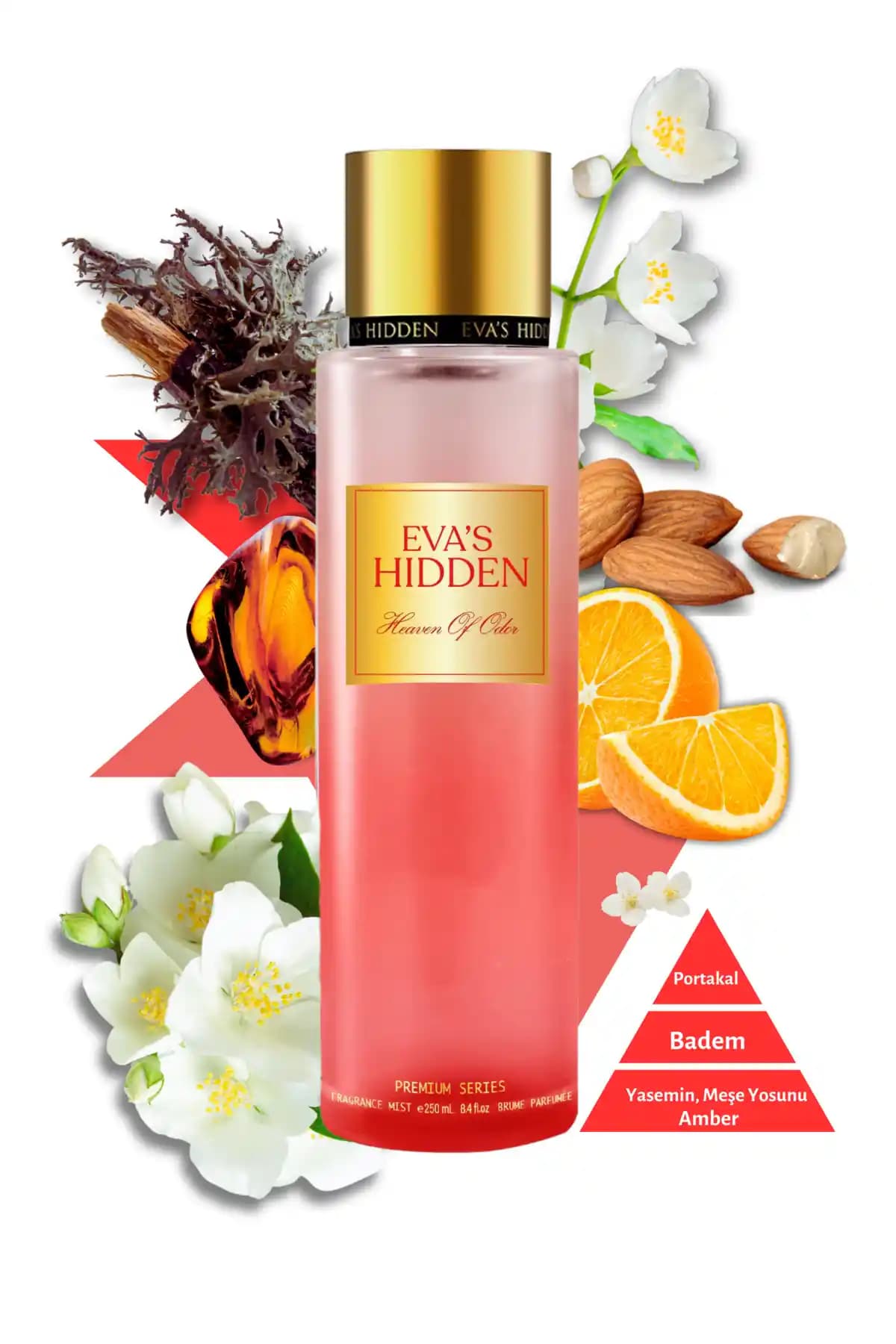 EVAS HIDDEN Body Mist Heaven Of Odor: Ferahlatıcı ve Kalıcı Meyveli Koku Deneyimi